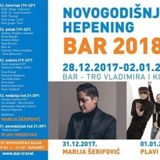 Doček Nove godine - plakat događaja