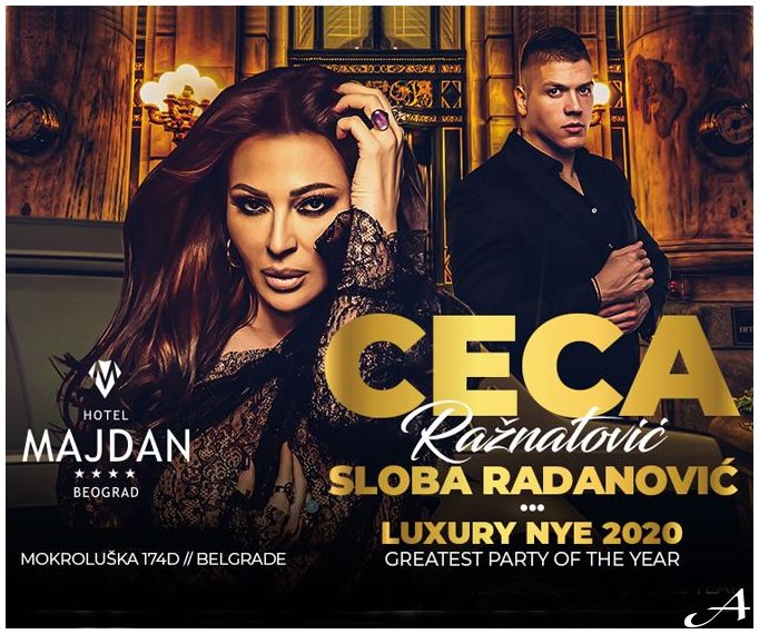 Ceca Doček Nove godine 2026