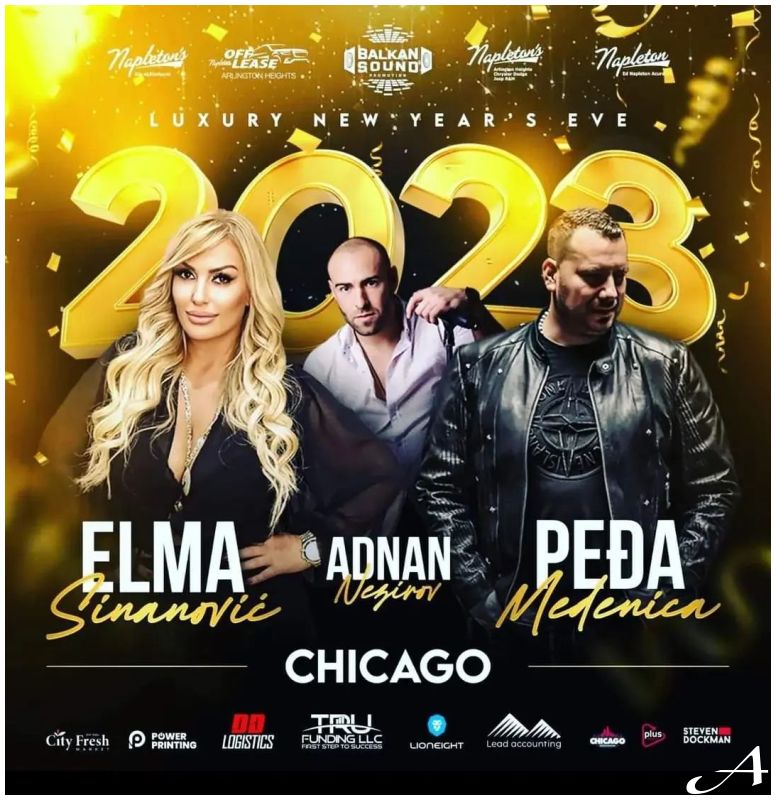 Peđa Medenica Doček Nove godine 2026