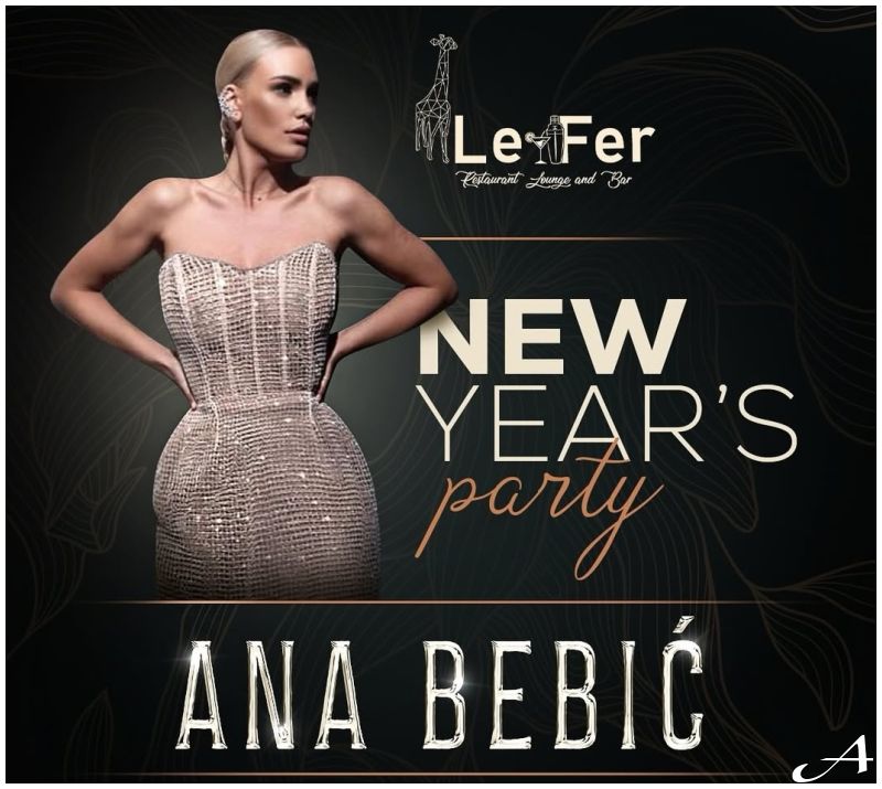 Ana Bebić Doček Nove godine 2026
