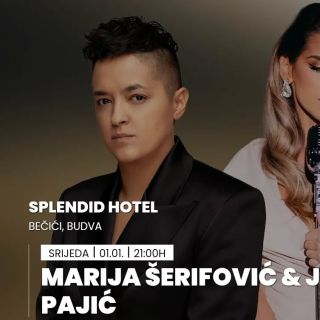 Doček Nove godine - pevači sa mikrofonom