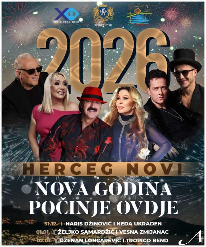 Haris Džinović Doček Nove godine 2026