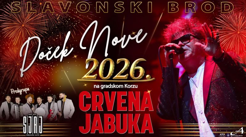 Crvena jabuka doček Nove godine 2027