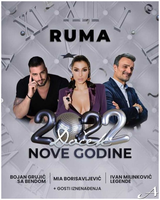 Mia Borisavljević Doček Nove godine 2026