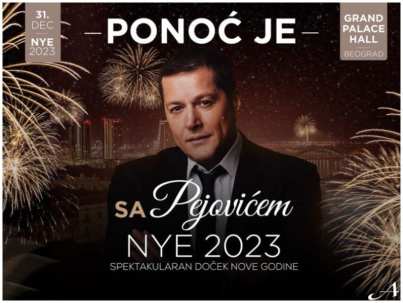 Aco Pejović Doček Nove godine 2026