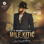 Mile Kitić doček Nove godine - plakat