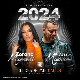 Doček Nove godine - pevači na posteru