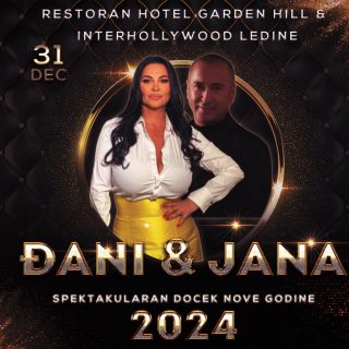 Doček Nove godine - izvođači na posteru