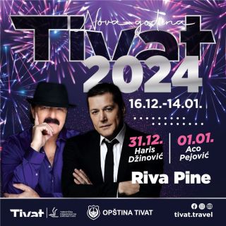 Doček Nove godine - Haris Džinović i Aco Pejović