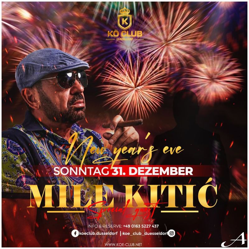 Mile Kitić doček Nove godine 2026