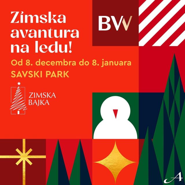 Zimska bajka - plakat događaja
