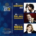 Džiboni Doček Nove godine 2026