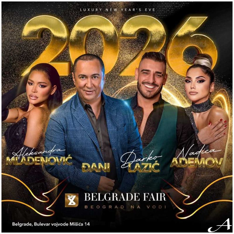 Aleksandra Mladenović Doček Nove godine 2026
