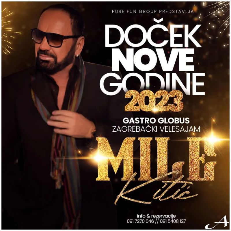 Mile Kitić doček Nove godine 2026