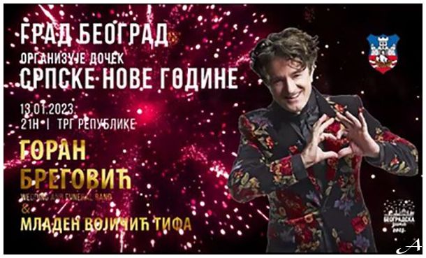 Goran Bregović Doček Nove godine 2026
