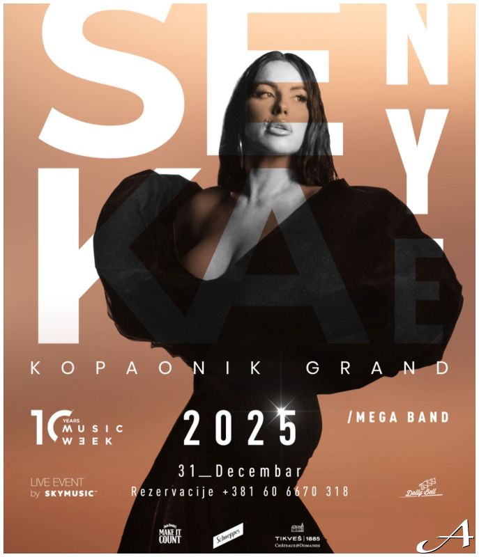 Seka Aleksić Doček Nove godine 2026