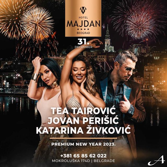 Doček Nove godine - izvođači i vatromet