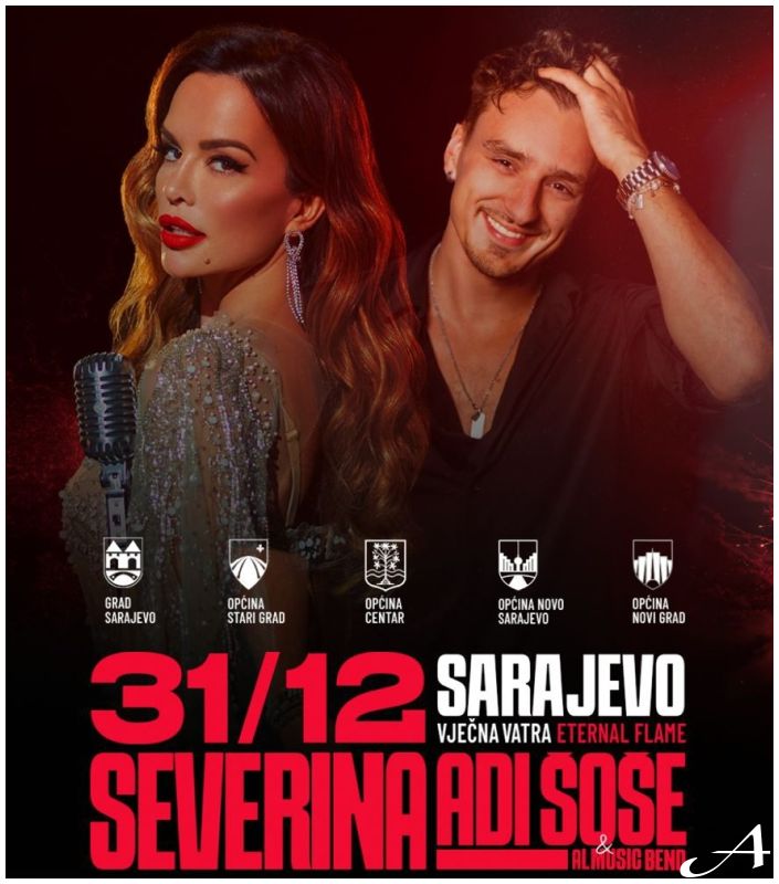 Severina Vučković Doček Nove godine 2026