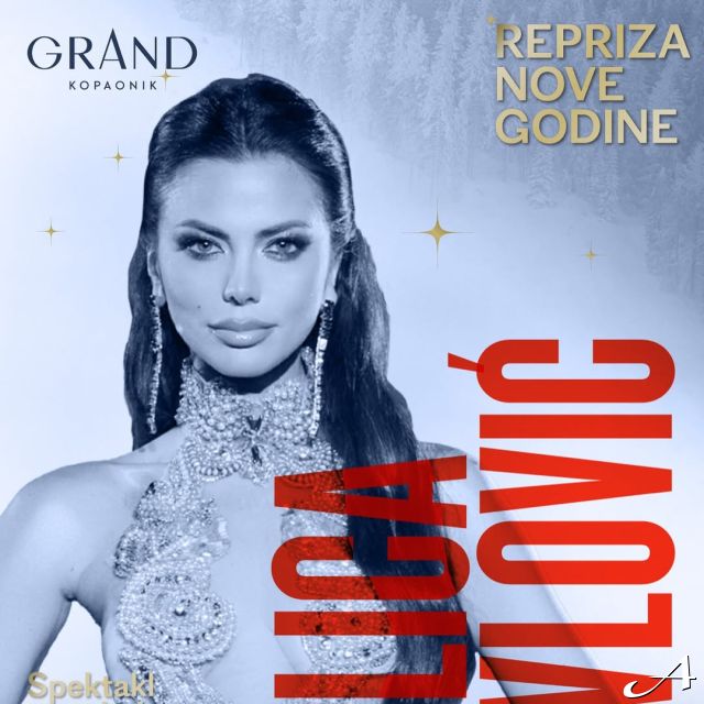 Doček Nove godine - pevačica portret
