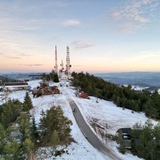 Zlatibor - planinski vrh sa snegom