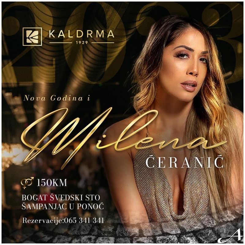 Milena Ćeranić Doček Nove godine 2026