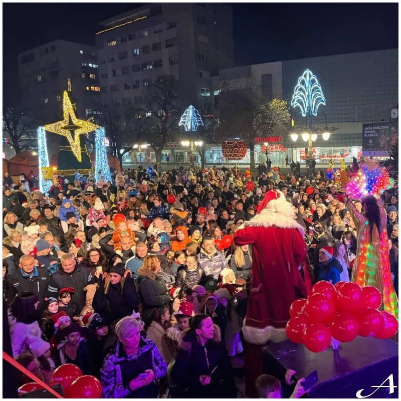 Doček Nove godine 2026 Trg Zaječar