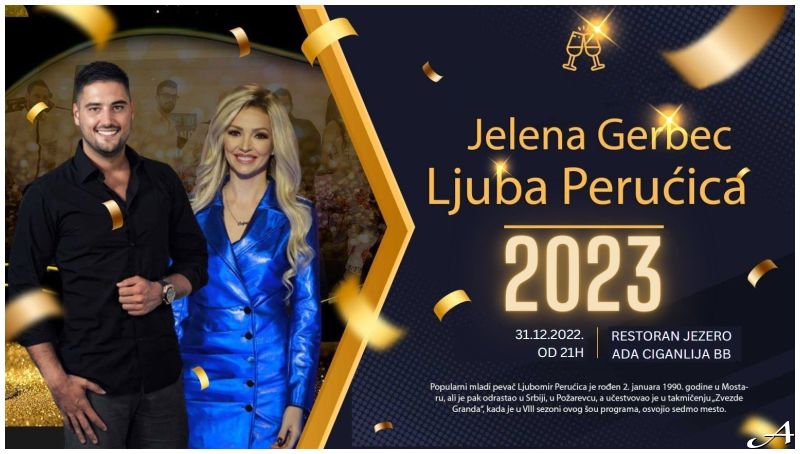 Ljuba Perućica Doček Nove godine 2026