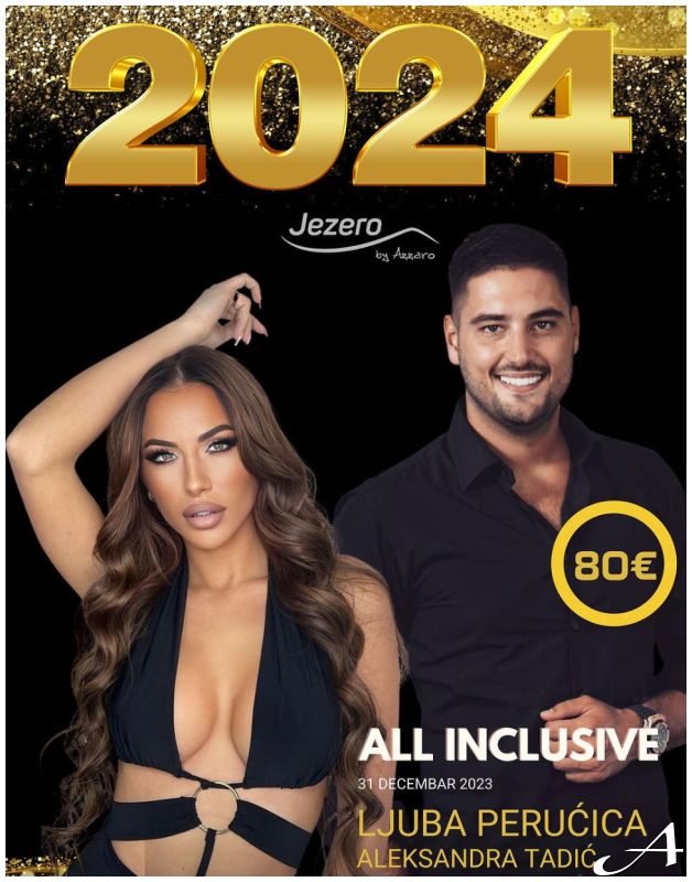 Ljuba Perućica Doček Nove godine 2026