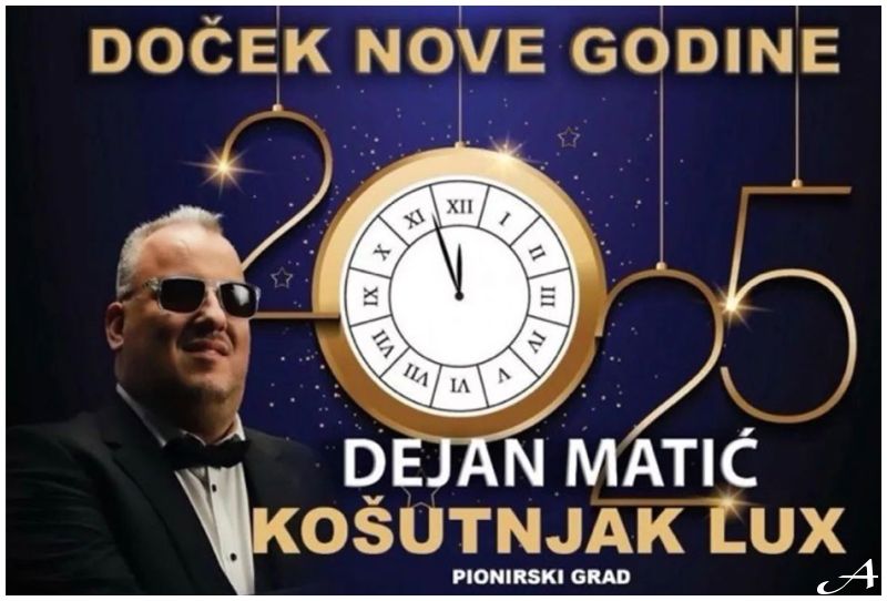 Dejan Matić Doček Nove godine 2026