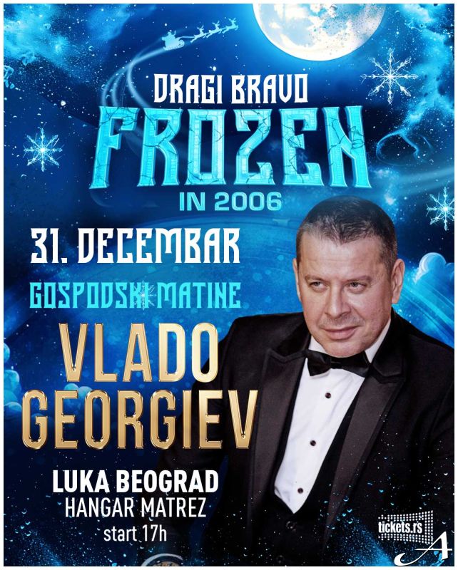 Vlado Georgiev Doček Nove godine 2026