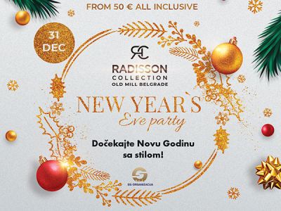 Hotel Radisson Doček Nove godine 2026