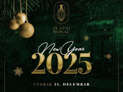 Restoran Zlatni bokal Doček Nove godine 2026