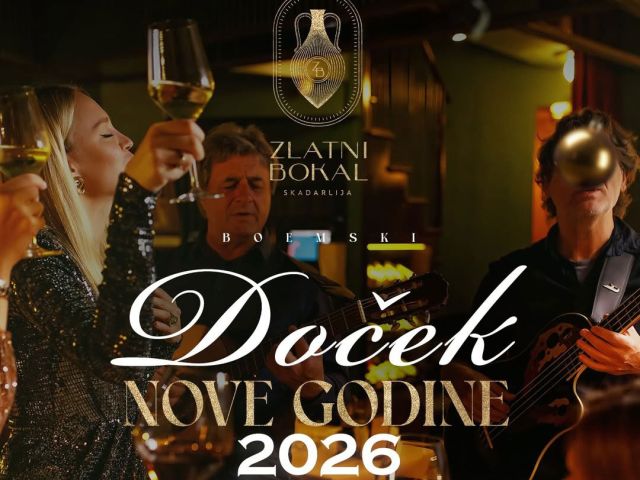 Doček Nove godine u restoranu Zlatni bokal