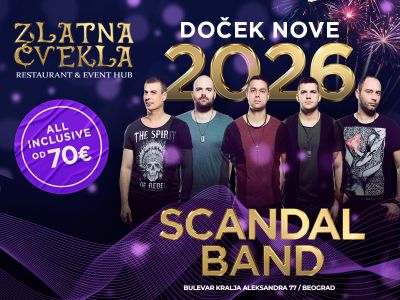 Restoran Zlatna Cvekla doček Nove godine 2026