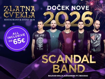 Zlatna Cvekla Event hub doček Nove godine 2027 Zlatna Cvekla Event hub doček Nove godine 2027