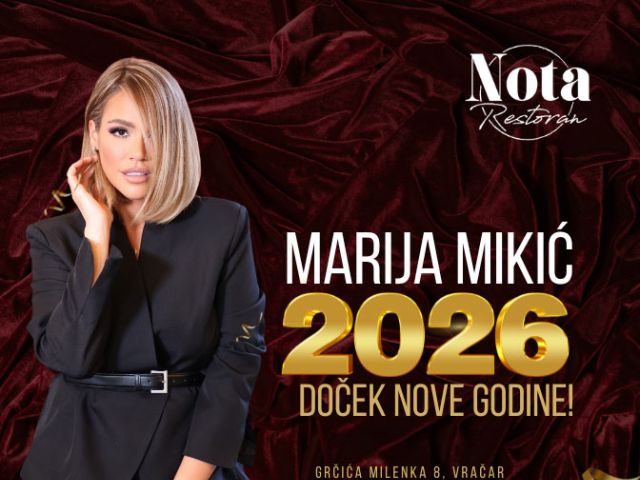 Doček Nove godine u restoranu Nota