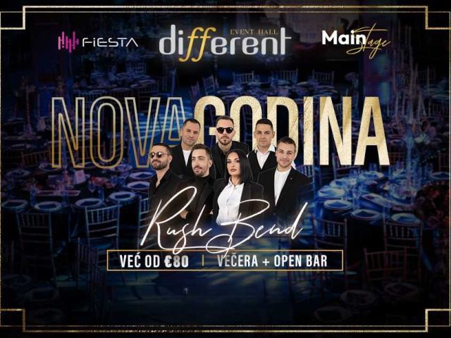 Doček Nove godine u Different Event Cenru Doček Nove godine u Different Event Cenru