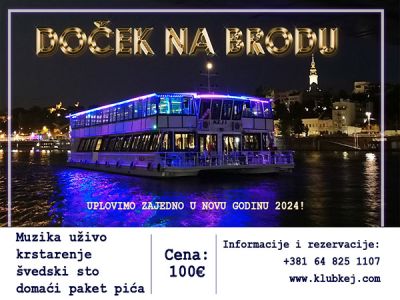 Jahting klub Kej Doček Nove godine