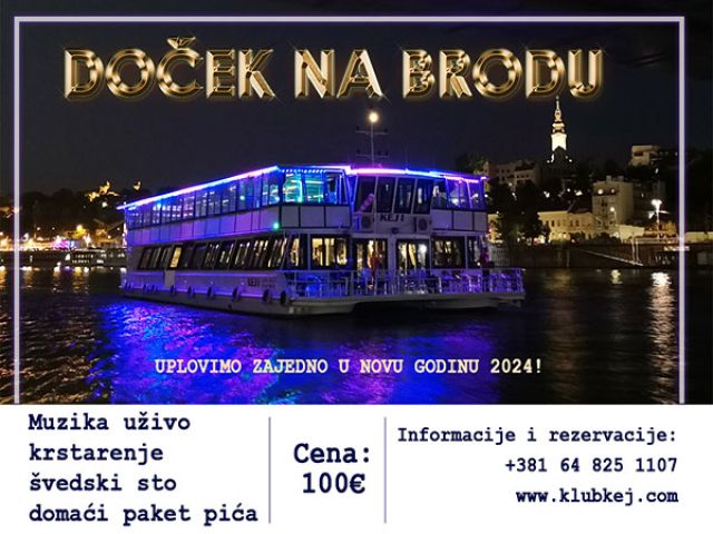 Doček Nove godine na Jahting klubu Kej Doček Nove godine na Jahting klubu Kej