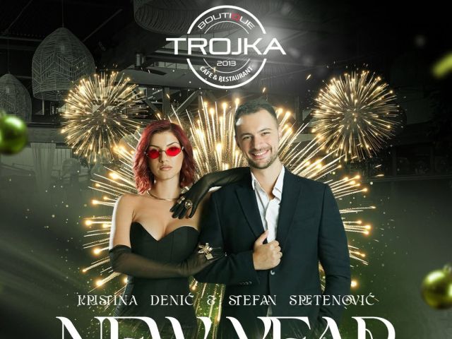 Restoran Boutique Trojka Nova godina 2027