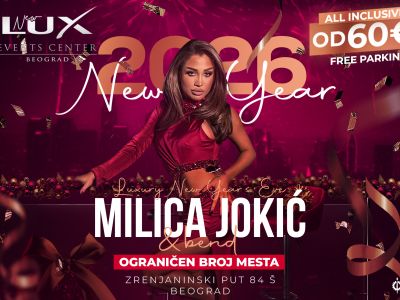 New Lux Events Center doček Nove godine 2027 New Lux Events Center doček Nove godine 2027