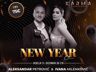 Restoran Karma Doček Nove godine 2026