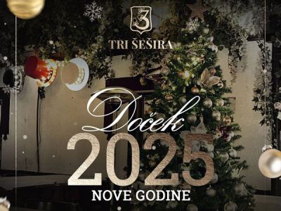 Restoran Tri Šešira Doček Nove godine 2026