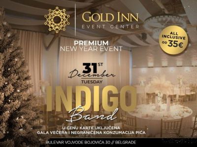 Gold Inn Event Centar Nova godina 2027 Gold Inn Event Centar Nova godina 2027