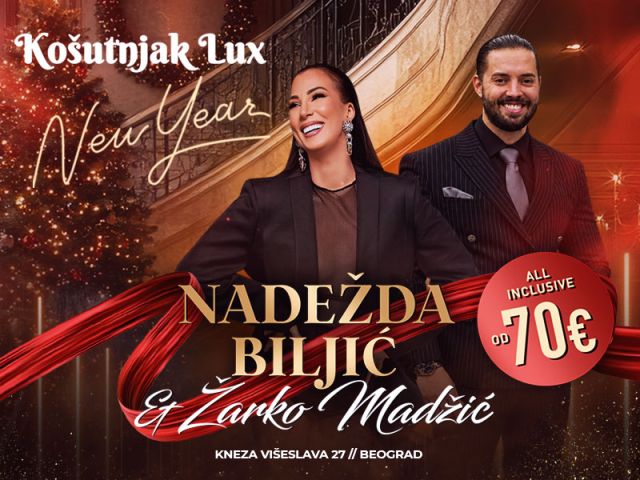 Doček Nove godine u prestižnom ambijentu restorana Košutnjak Lux Doček Nove godine u prestižnom ambijentu restorana Košutnjak Lux