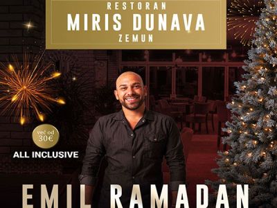 Restoran Miris Dunava Doček Nove godine 2026