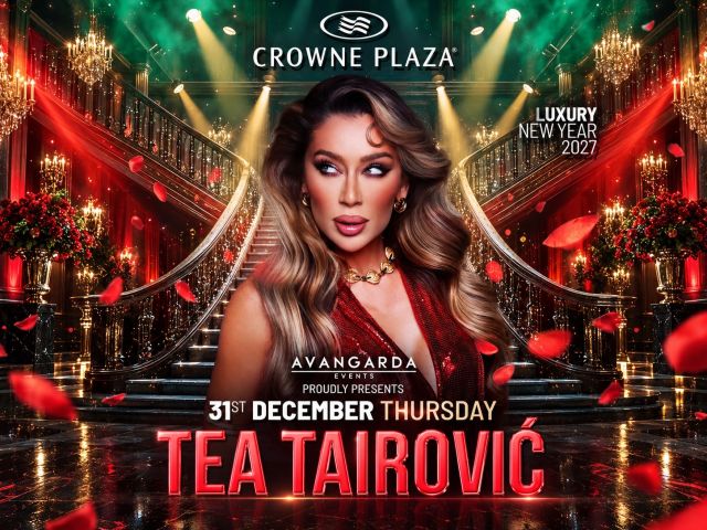 Nova godina 2027. u hotelu Crowne Plaza Nova godina 2027. u hotelu Crowne Plaza
