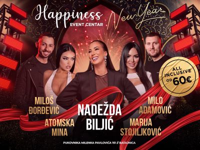 Happiness Event Centar doček Nove godine 2027 Happiness Event Centar doček Nove godine 2027