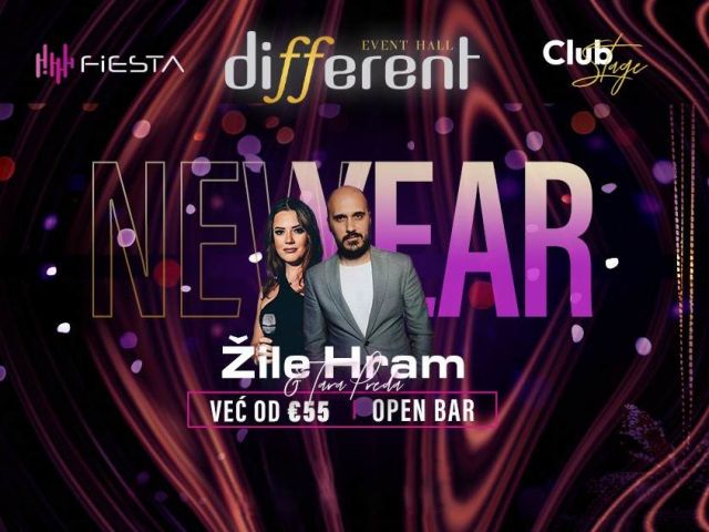 Different Event Hall Club Stage - Nova godina 2027 Different Event Hall Club Stage - Nova godina 2027