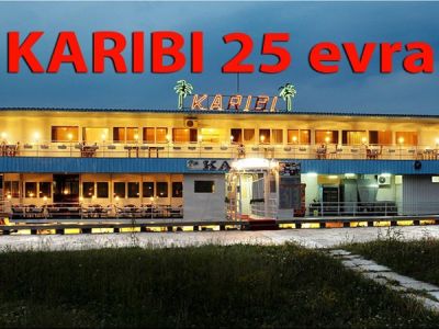 Splav restoran Karibi Doček Nove godine na vodi